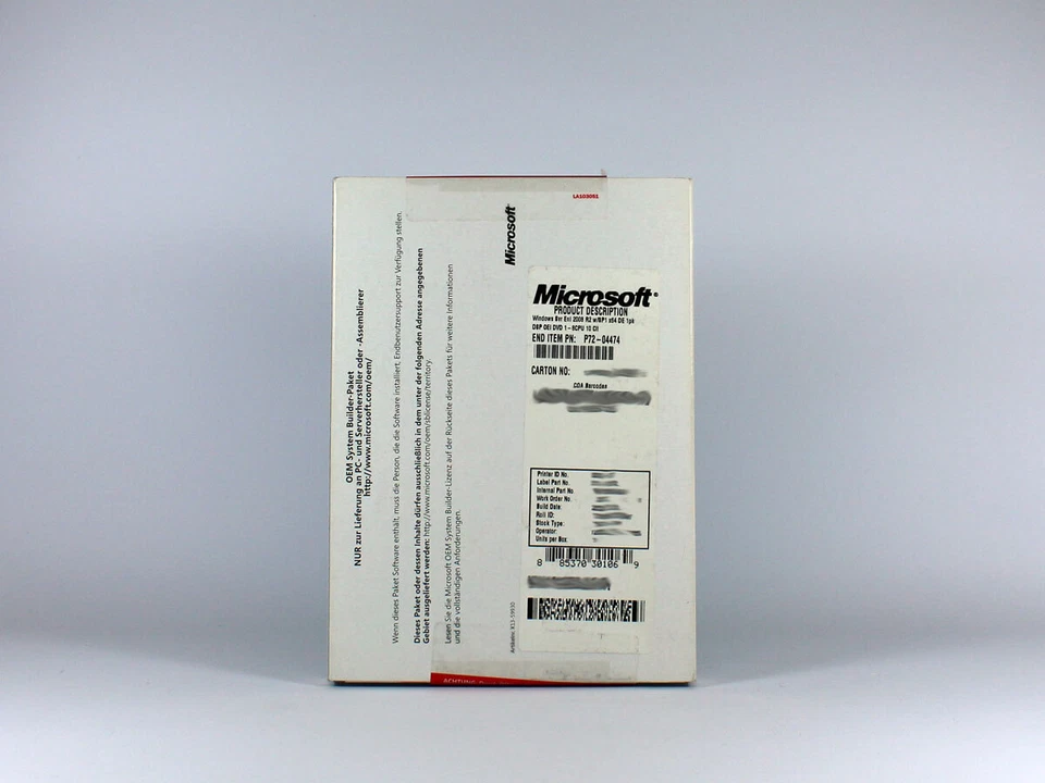 Microsoft Windows 2008 Enterprise Server R2 SP1, x64, 10 CALs (1-8 CPU), deutsch - Bild 1 von 1