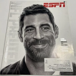 ESPN Magazine Aaron Rodgers 9/18/17 Green Bag Packers NFL Preview Issue - Picture 1 of 3