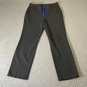 Kit and Ace Chino Hose Herren 32x28 meliert grau Performance Stretch Straight - Bild 1 von 14