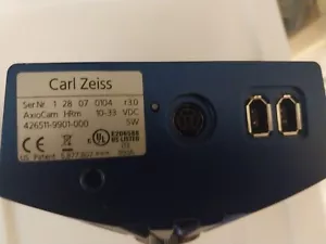 Zeiss Axiocam HRM v.3 firewire, TESTED on listed Zen - Picture 1 of 7