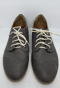 ROLLIE Men’s Derby Leather Grey Punch White Lace Up Size 44 - Picture 1 of 10