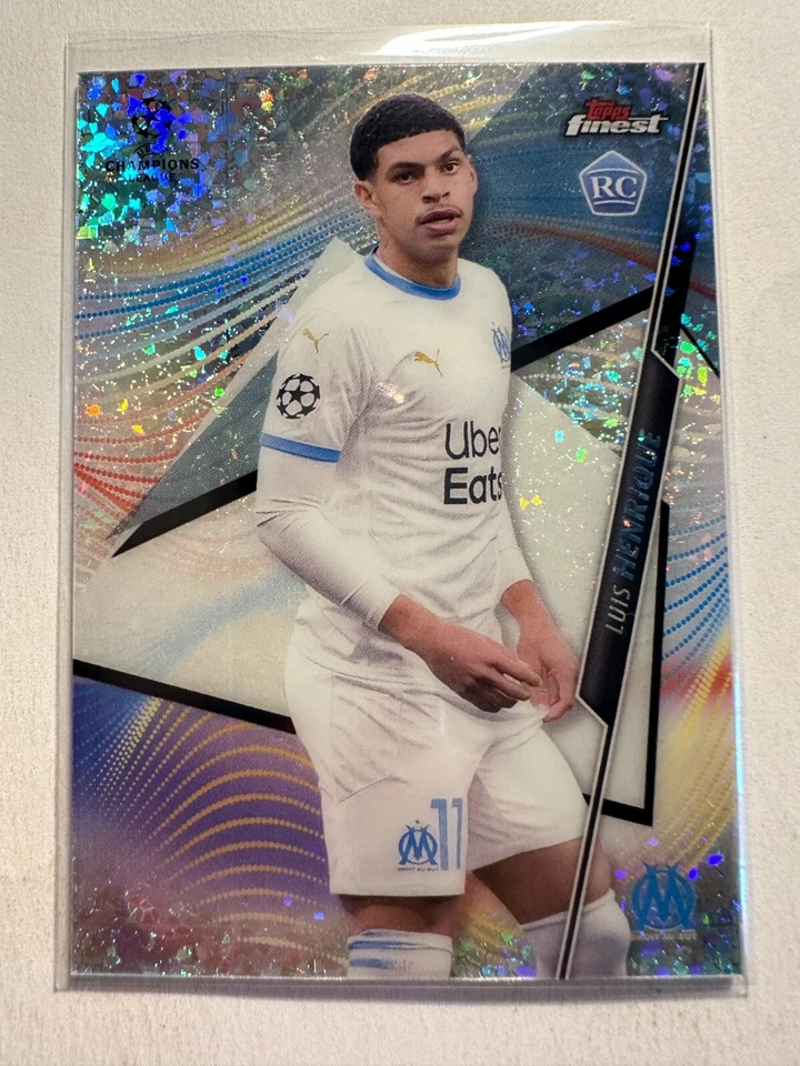 K26,956 - 2020-21 Finest UEFA Champions League Speckle #3 Luis Henrique #/175 - Image 1 of 1