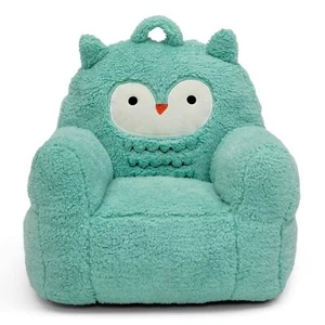 Owl Buddy Chair, Teal - Picture 1 of 9