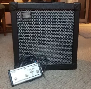 Roland Cube 60 60 Watt 1x12" Combo Amplifier Vintage With Voodoo Man VDR60 Pedal - Picture 1 of 5