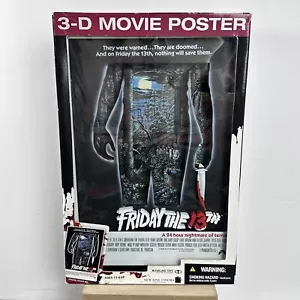 2006 McFarlane Toys Friday the 13th 3D Film Poster Kunstfigur Jason Voorhees - Bild 1 von 8