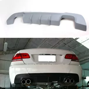 für BMW 3er E92 E93 M-Tech 07-13 Diffusor Heckschürze Spoiler Heckdiffusor Grau - Bild 1 von 6
