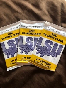 LSU Tigers Trading Cards 3 Packs - Picture 1 of 3