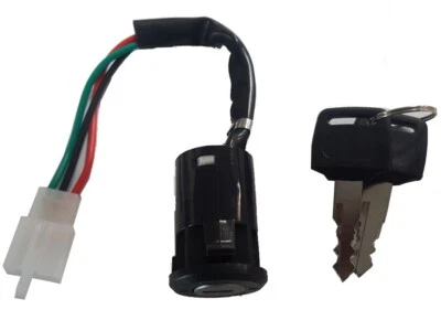 MotoTec UberScoot 3 Wire Key Lock Ignition Module - Electric Scooter
