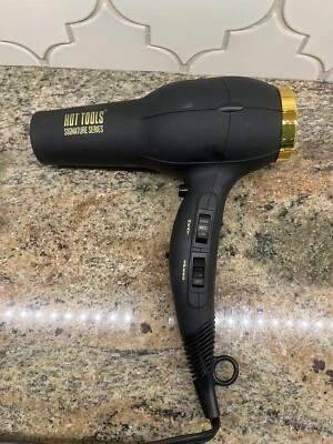 Hot Tools Signature Series Hair Dryer 1875 Watts Black/Gold - Image 1 of 4