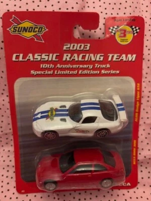 Maisto Sunoco 2003 Classic Racing Team BMW and 328i Dodge Viper  NEW - Image 1 of 2