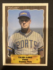 1990 Stockton Ports ProCards #2178 Calvin Eldred