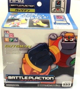 CAPCOM ROCKMAN BATTLEPLACTION GUTSMAN MODEL KIT "PR-02" & 1 BATTLE CHIP Metalman - Foto 1 di 5