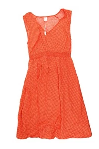 Old Navy Umstands Sommerkleid koralle orange gemustert Kleid Größe Small neu mit Etikett! - Bild 1 von 7