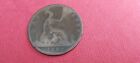 1882 H Queen Victoria Bronze Penny In A Fine Grade