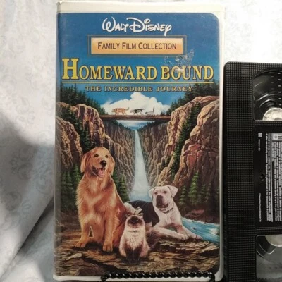 Disney’s Homeward Bound: The Incredible Journey VHS 1998 Video Tape Foto 1 de 3