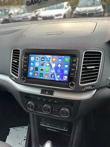 Head unit For VW Sharan 2010-2020 Android 13 Carplay Radio Stereo BT WIFI GPS - Picture 1 of 20