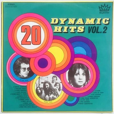 JANIS JOPLIN/CHAIN/DADDY COOL/B,S &T/TOMMY JAMES 20 Dynamic Hits Vol 2 OZ K-Tel  - Image 1 of 3