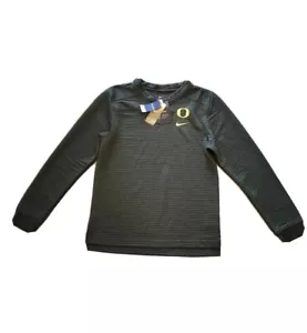 Nike Men’s Oregon Ducks On Field Therma-Fit Pullover Sweater Size S CK5716-380 - Picture 1 of 5