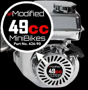 “NEW” Modifiedminibike 49CC Mini Bike recoil Decals Sticker - Picture 1 of 1