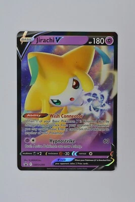 Jirachi V - Black Star Promo SWSH299 Sword Shield Pokemon Card NM - Image 1 of 2