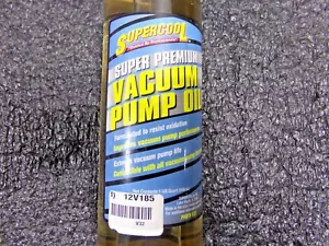 SUPERCOOL Vacuum Pump Oil, 32 oz. BOTTLE (TJ) - Picture 1 of 3