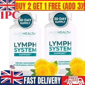 Suplemento Linfático para Reducir Hinchazón, Soporte Linfático, 60 Cápsulas - Imagen 1 de 13