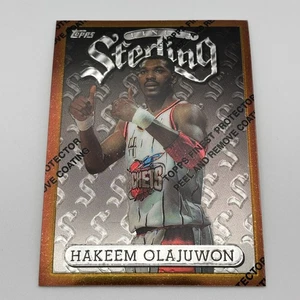 1996-97 Topps Finest - Common Bronze Hakeem Olajuwon #63 ✅ Houston Rockets - Bild 1 von 2