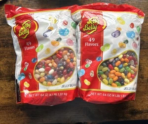 2er Pack Jelly Belly Jelly Beans 4 Pfund Beutel • 49 verschiedene Geschmacksrichtungen • Best By 08/12/26 - Bild 1 von 4