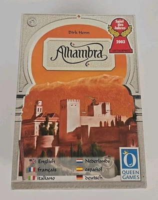 Alhambra by Dirk Henn Queen Games Award Winning Strategic Board Game 2003.    3D - Image 1 of 4