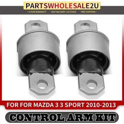 2 件后悬架尾臂衬套适用于马自达 3 3 Sport 2010 2011 2012-2013 — 第 1/4 张图片