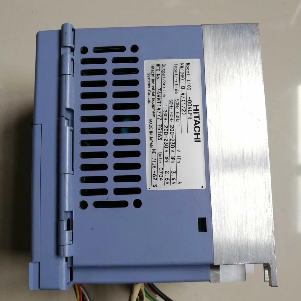 One Used HITACHI inverter L100-004LFR Free shipping#LJ - Image 1 of 4