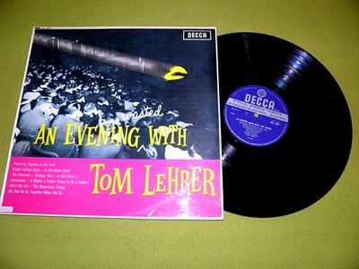 Tom Lehrer - An Evening Wasted - 1965 UK FFSS W/B "Decca SKL 4097 STEREO" LP EX - Image 1 of 2