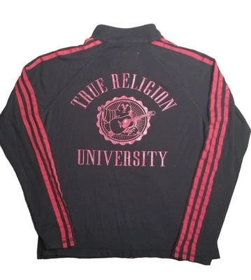 Chaqueta de Pista True Religion University Rayas Y2K Grunge Talla M Foto 1 de 4