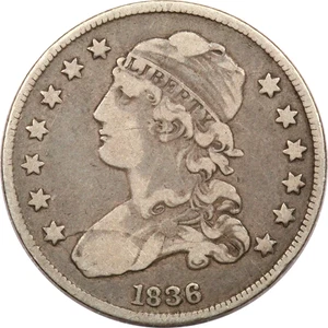 1836 gedeckelte Büste Viertel 25 Jh., sehr schön sehr schön - Bild 1 von 2