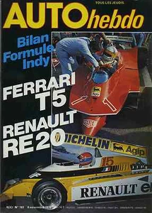 AUTO HEBDO Nr. 193 06.12.1979 F1 Chevron B51 Bilan Cart-USAC - Bild 1 von 1