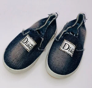 Slipper Schuhe Gr. 22 Jens Sommerschuhe Mädchen Kinder mit Muster. - Bild 1 von 4