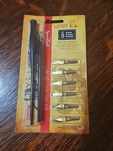 Speedball Calligraphy Pen Set No 5 Artist New In Packaging - Picture 1 of 8