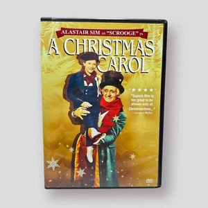A Christmas Carol DVD Alastair Sim Scrooge 1951 Black & White 2012 Dickens - Picture 1 of 3