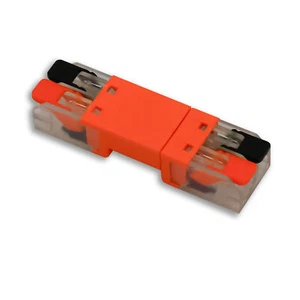 10x Durchgangs-Steckverbinder 2-polig, 0,5-2,5mm², max. 250V/10A (10 Stück) - Bild 1 von 2