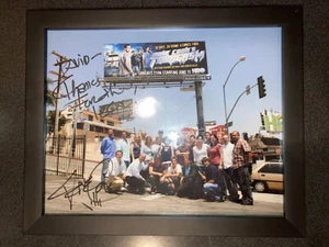 Dane Cook signed Tourgasm Team Photo Framed 🔥Super Rare, Only One Existing 🔥 - Picture 1 of 9