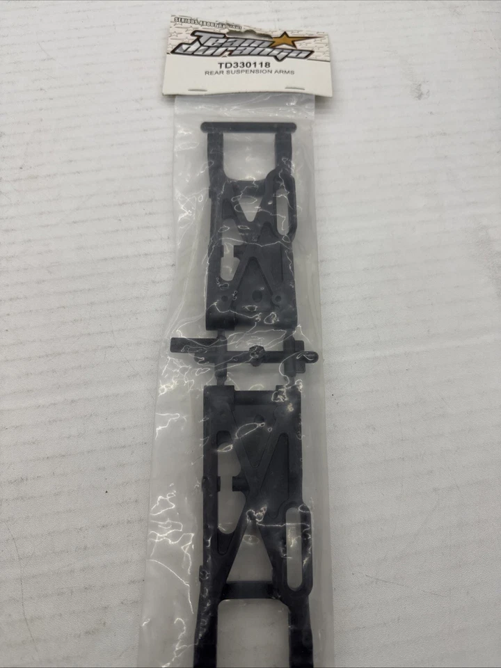 Team Durango Rear Suspension Arms. Part Number TD 330118 F9 - Image 1 of 1