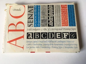 RARE FIND — ABC - Book Of Lettering And Printing Types By Eric Linden - Picture 1 of 9