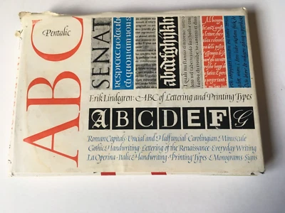 RARE FIND — ABC - Book Of Lettering And Printing Types By Eric Linden - Image 1 of 4