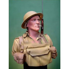 1/10 BUST Resin Model Kit British Soldier North Africa WW2 Unpainted