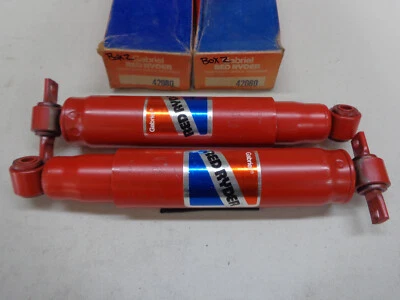 Pontiac Ventura 1971-72 Chevy 2 Nova Single Leaf 1968-73  Gabriel Rear Shocks - Imagem 1 de 3