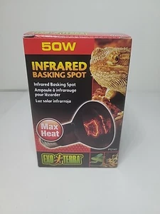 Exo Terra Infrared Basking Spot Light Bulb - 50 Watt - Picture 1 of 5