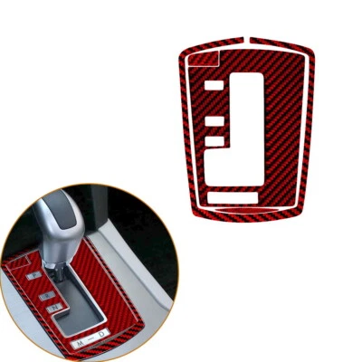 4 красных накладки из углеродного волокна AT Gear Shift для Subaru Outback 2010-14 - Изображение 1 из 4