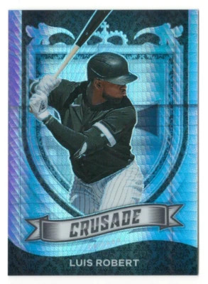 Luis Robert 2021 Panini Crusade Hyper /299 #21 Parallel Card - Image 1 of 2