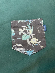 CAMISETA VANS Para Hombre Mangas Cortas Azulada TALLA M - MEDIANA - Bolsillo Delantero - Imagen 1 de 11