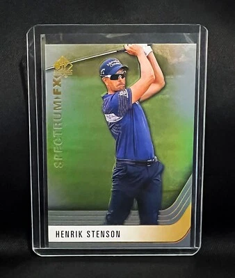2021 SP Authentic Henrik Stenson Spectrum FX BOUNTY #S-18 Unscratched - Image 1 of 2